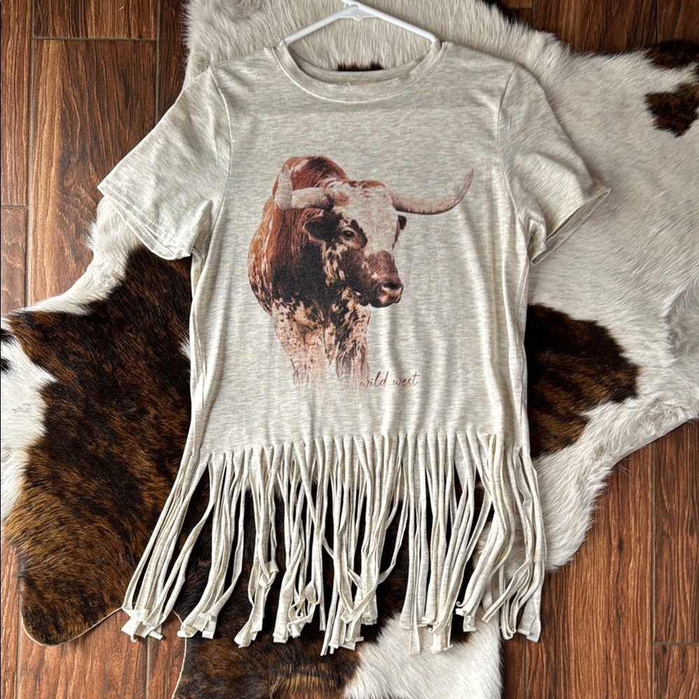 Fringe Bull Graphic Tee